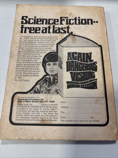 The Magazine of Fantasy & Science Fiction May 1972 Ron Goulart Gary Jennings