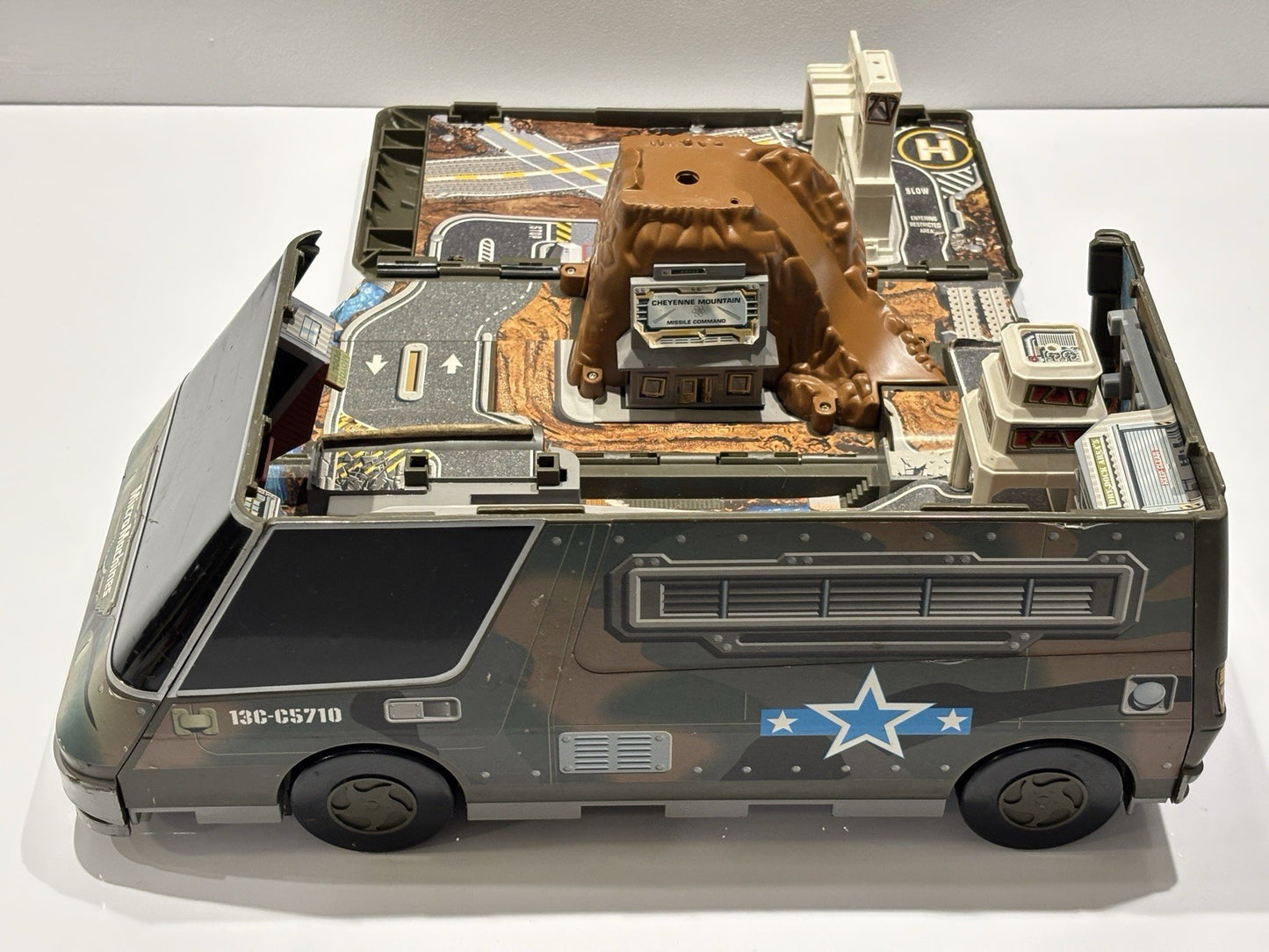 Vintage Micro Machines Military Combat Carrier Playset 1991 Galoob