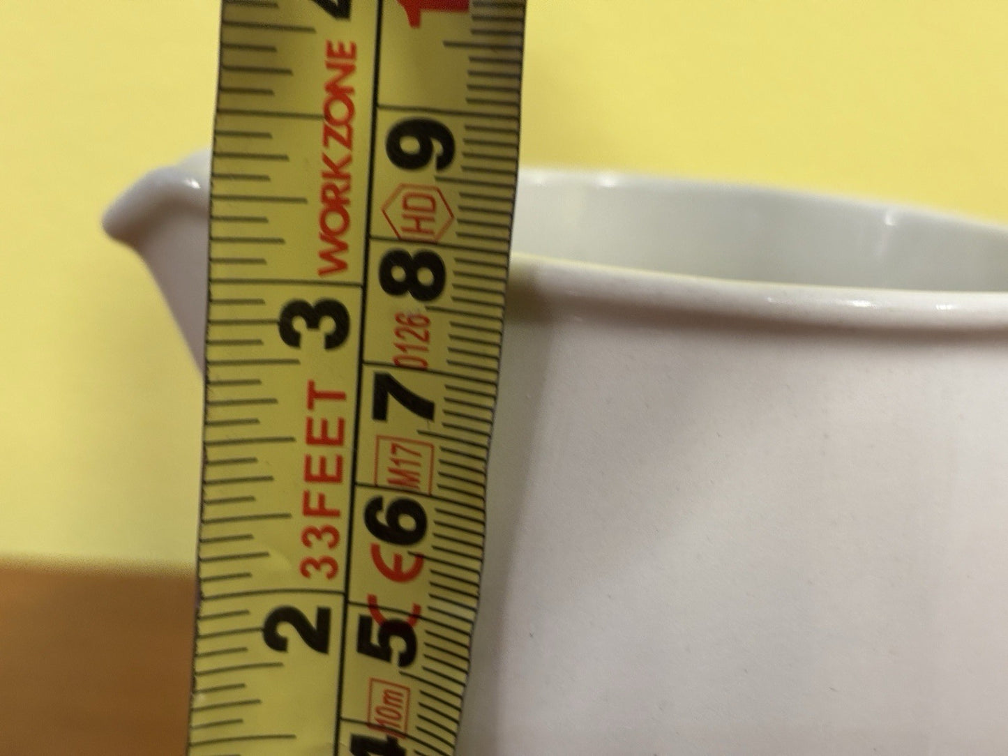 HABITAT BIANCA  8cm Tall  pint milk custard  jug