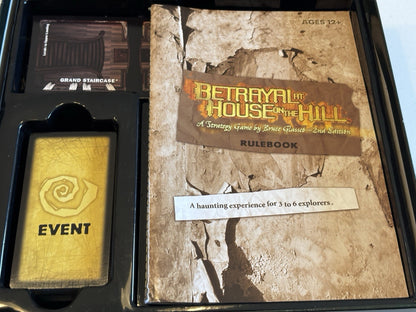 Betrayal at House On the Hill | 2nd Edition | Strategy Board Game | Complete Set