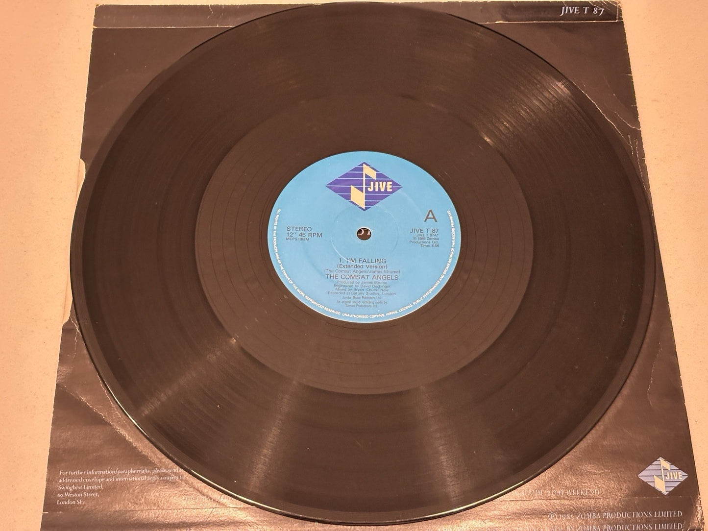 The Comsat Angels - I'm Falling (12" Single)