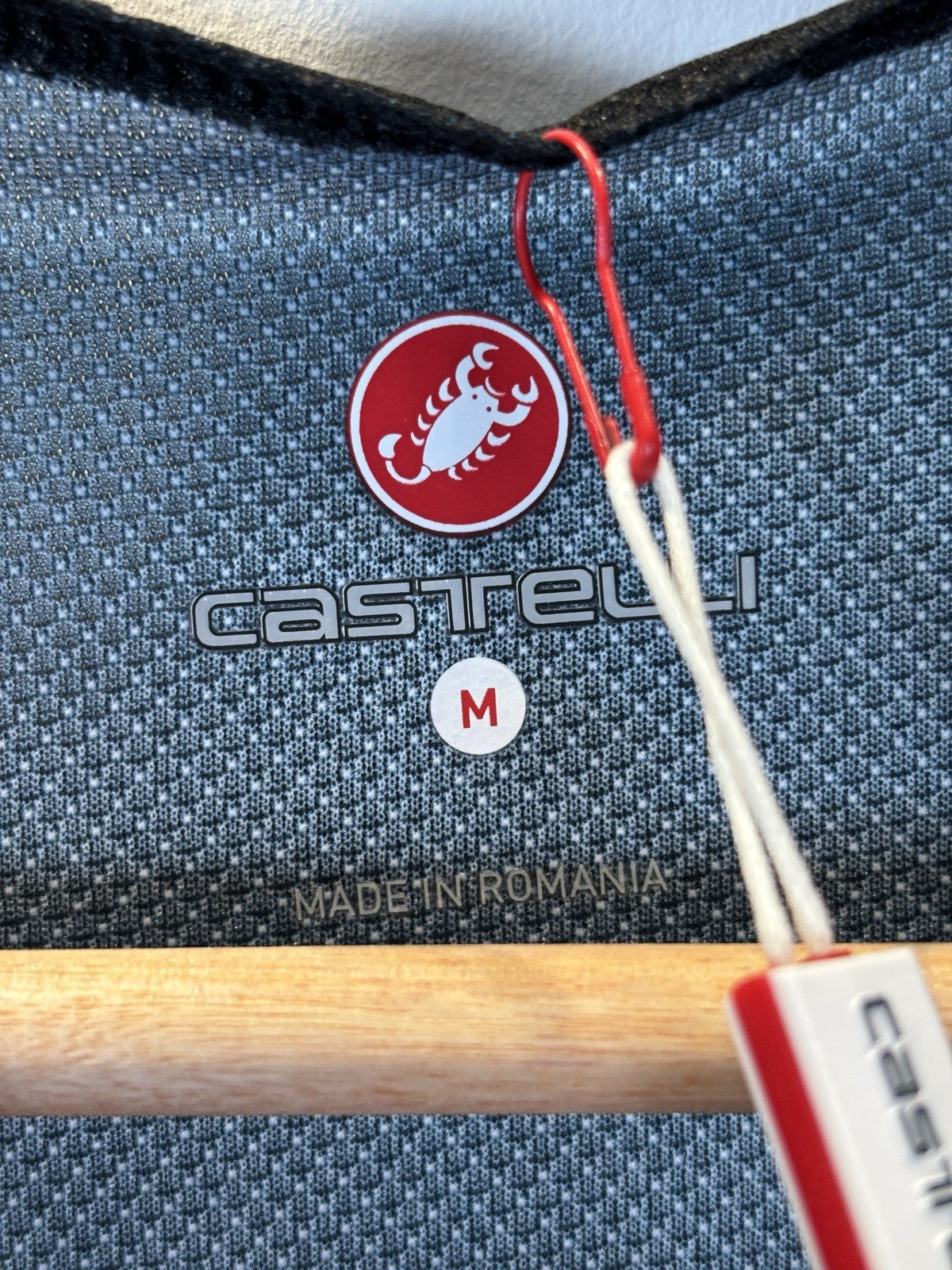 Castelli Black Red Vest, size M