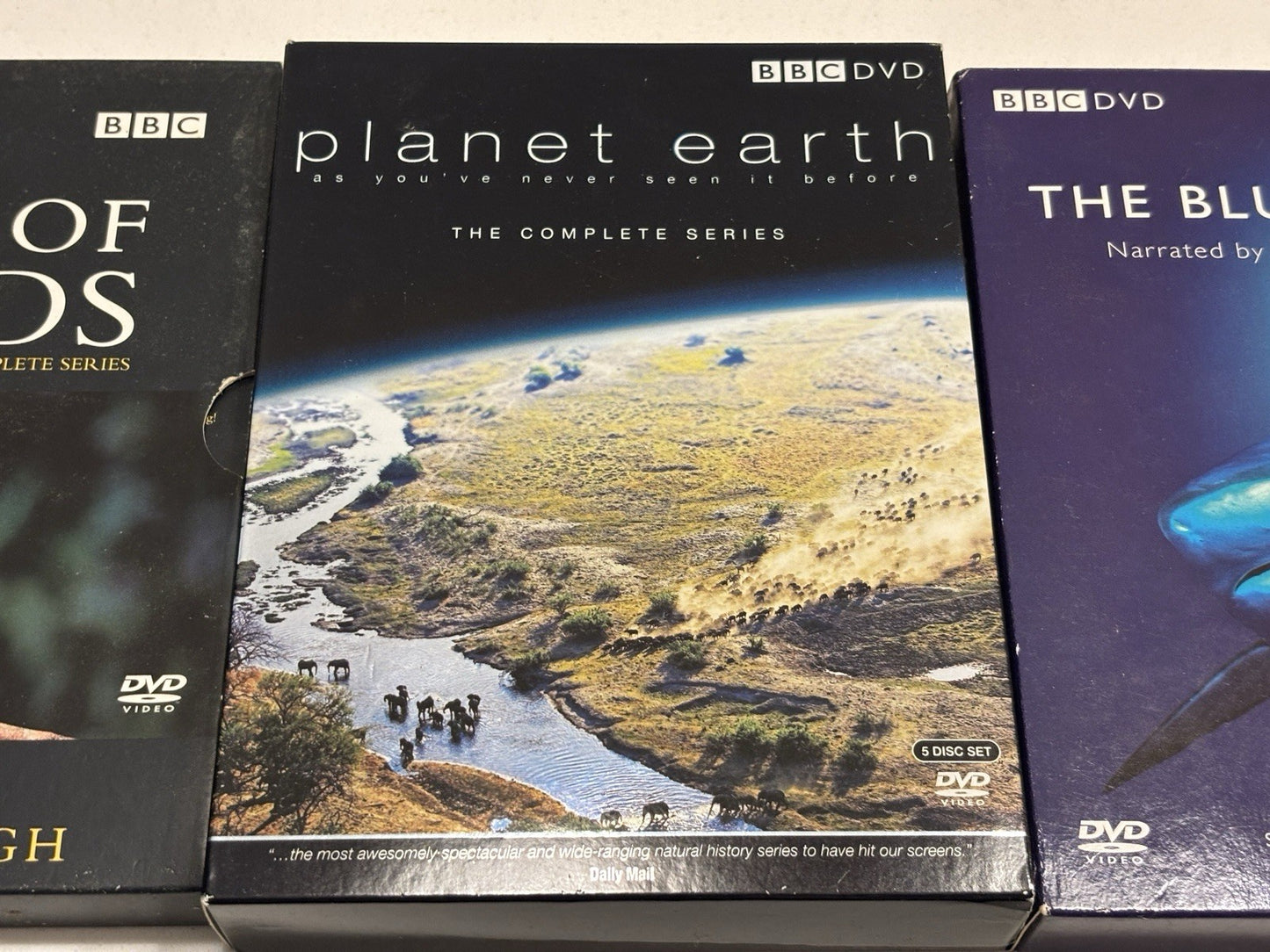 BBC Documentary Bundle Boxsets Blue Planet, Life Of Birds, Planet Earth