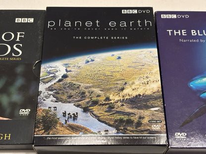 BBC Documentary Bundle Boxsets Blue Planet, Life Of Birds, Planet Earth