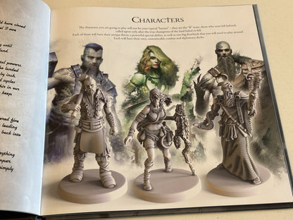 Tainted Grail The Fall of Avalon Art Book (2018) Awaken Realms Board Game Art