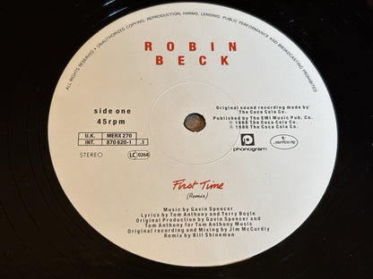 12" Single Vinyl - Robin Beck - First Time