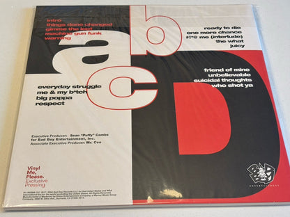 The Notorious B.I.G. - Ready To Die (VMP Red / White Splatter Vinyl me Please)
