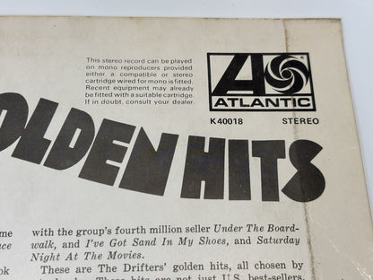 The Drifters Golden Hits Vinyl Record K 40018 1973