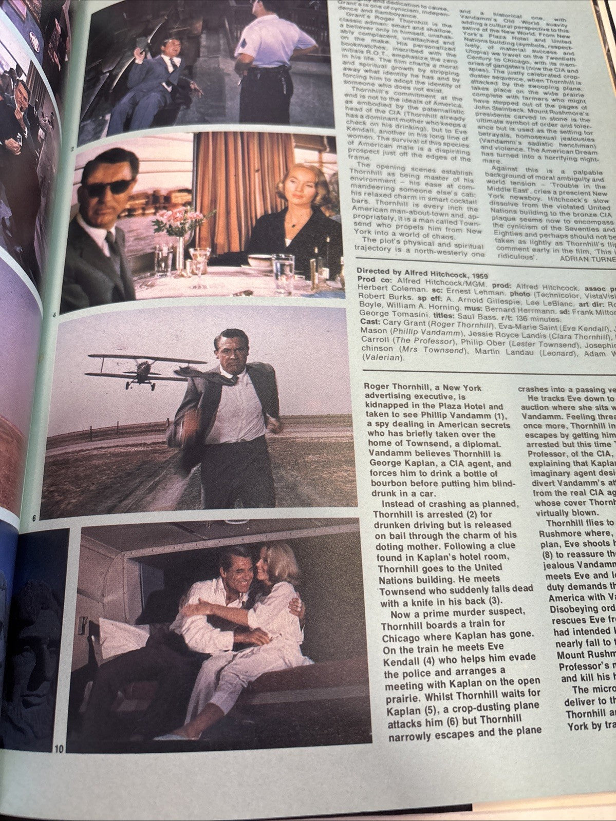 GOOD GUYS & BAD GUYS - THE WORLD OF CINEMA - 1982 UK - A4 FORMAT HARDBACK BOOK