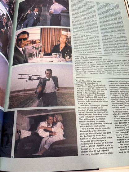 GOOD GUYS & BAD GUYS - THE WORLD OF CINEMA - 1982 UK - A4 FORMAT HARDBACK BOOK