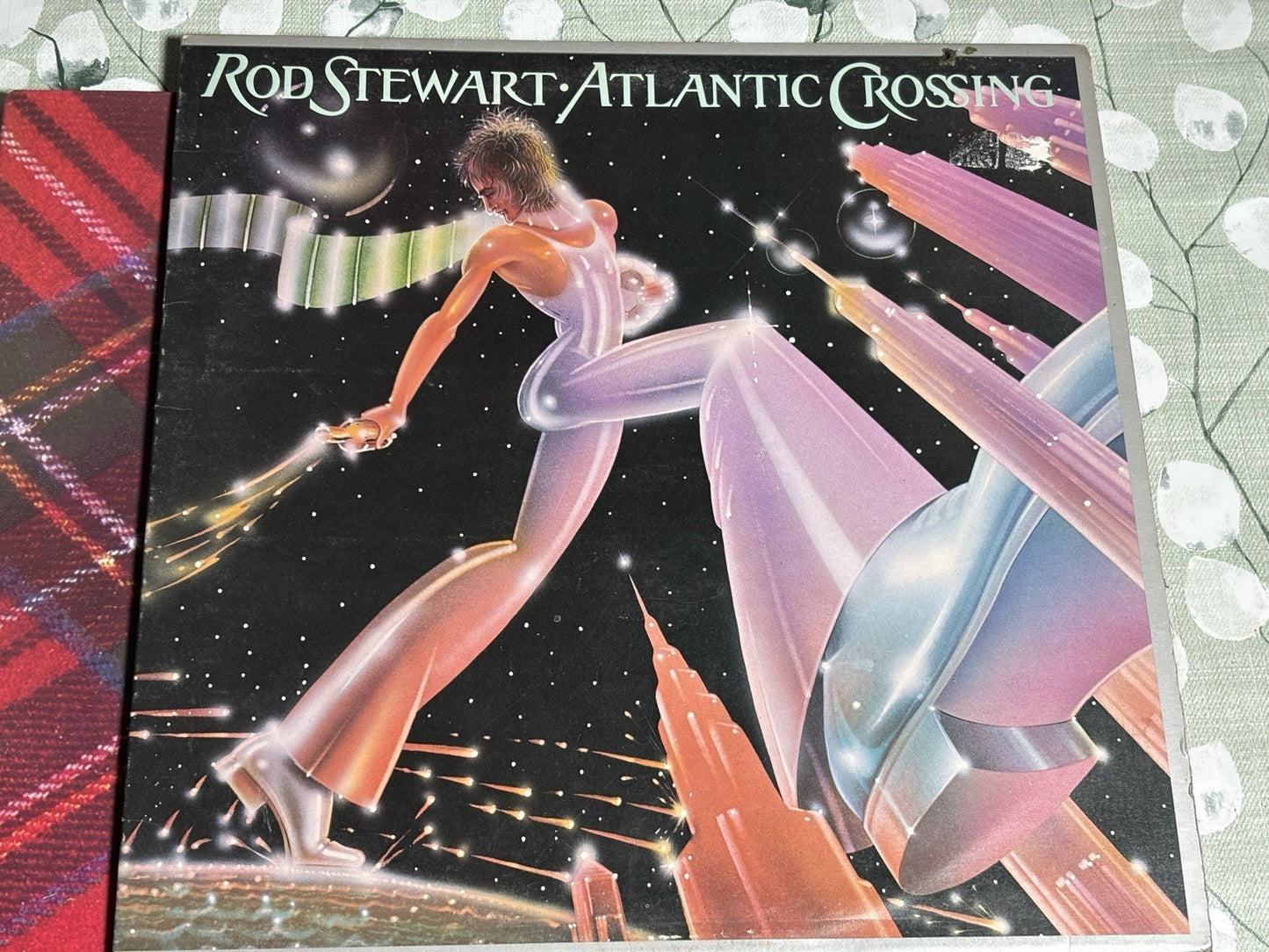 2× Rod Stewart LP Album's Atlantic Crossing & Smiler