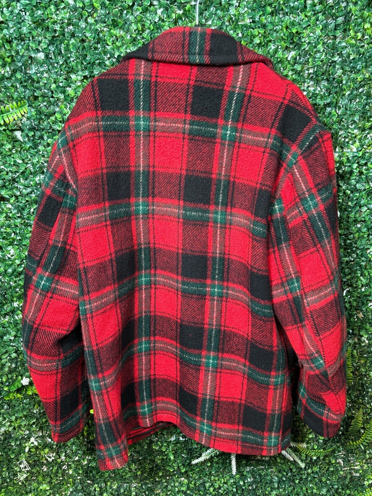 Vintage 1960's Carleton Lumberjack Plaid Jacket Carleton Manufacturers - Large