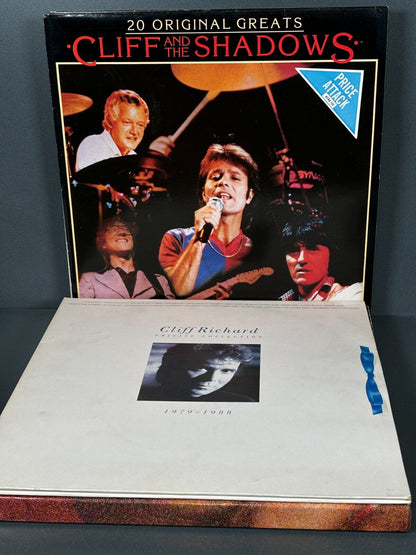Bundle 8x Cliff Richard Vinyls (including 2x Double, 1x 8 LP Box)
