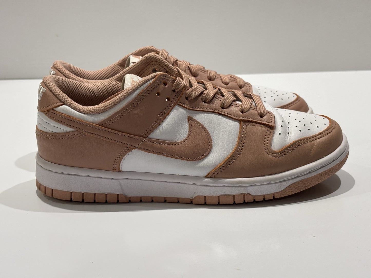 Nike Dunk Low Rose Whisper W Size 6 Pink & White Trainers Sneakers Women’s EUR40