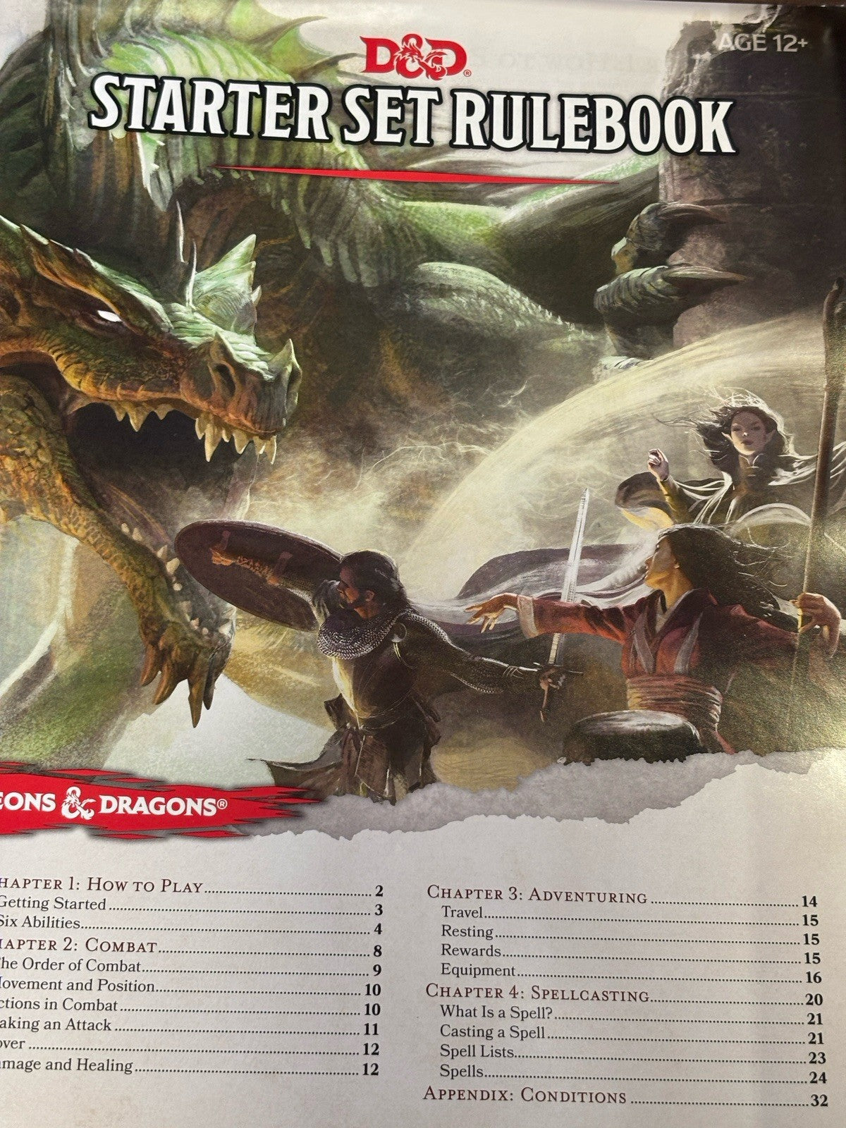 WOTC D&D 5E D20 STARTER SET LOST MINE PHANDELVER BOXED DUNGEON DRAGON OK + DICE