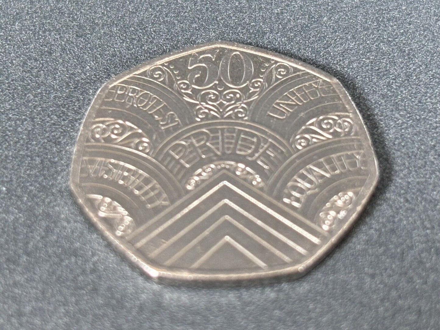 Rare 50p Coin Pride 2022 LGBTQ+