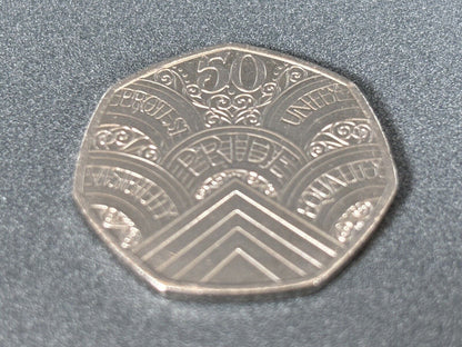Rare 50p Coin Pride 2022 LGBTQ+