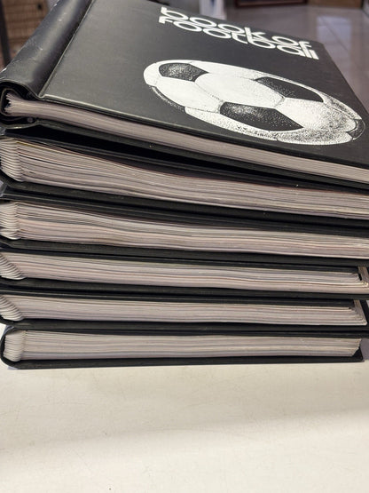 Marshall Cavendish Book of Football Complete Set of 6 In Binders