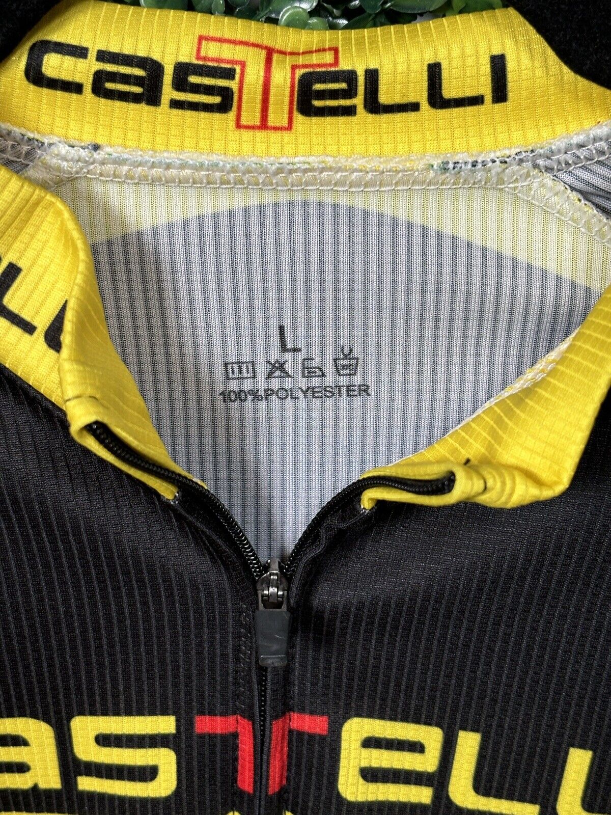 Castelli Performance Large Logo Jersey - Large - Be Seen