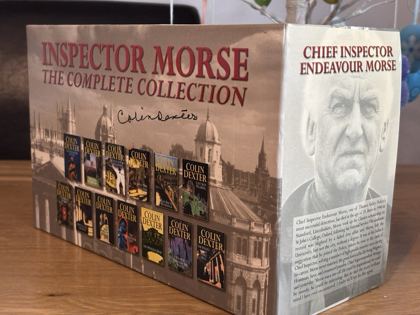Inspector Morse The Complete Collection 13 Book Box Set By Colin Dexter Boxset