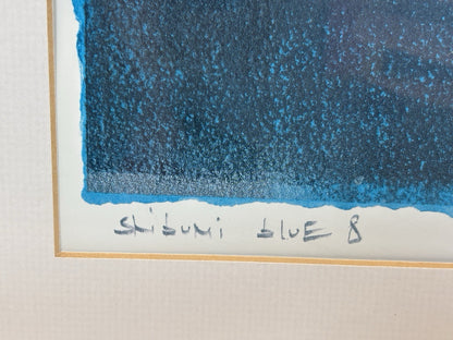 Tim Harbridge Shibumi Blue 8 Framed Art Print Decorative Home Decor Collectable