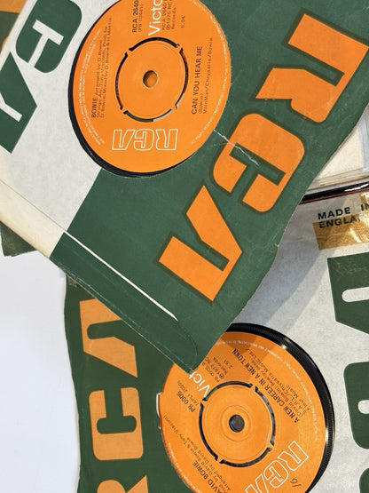 23x David Bowie 7” Bundle Vinyl Singles