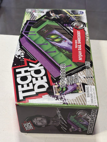 Tech Deck Nyjah Rail Shredder Skateboarding Accessory Fingerboard Sealed