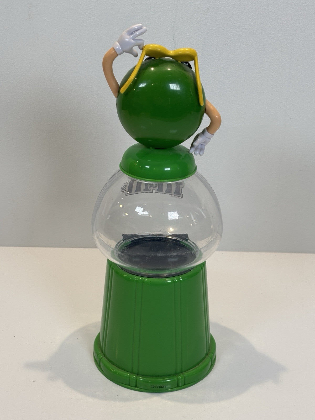 M&Ms 2010 Green Sweet/Candy Dispenser Money Box Sunglasses Working