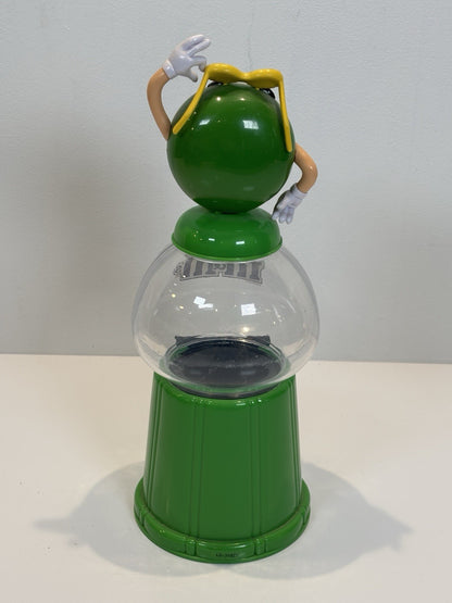 M&Ms 2010 Green Sweet/Candy Dispenser Money Box Sunglasses Working