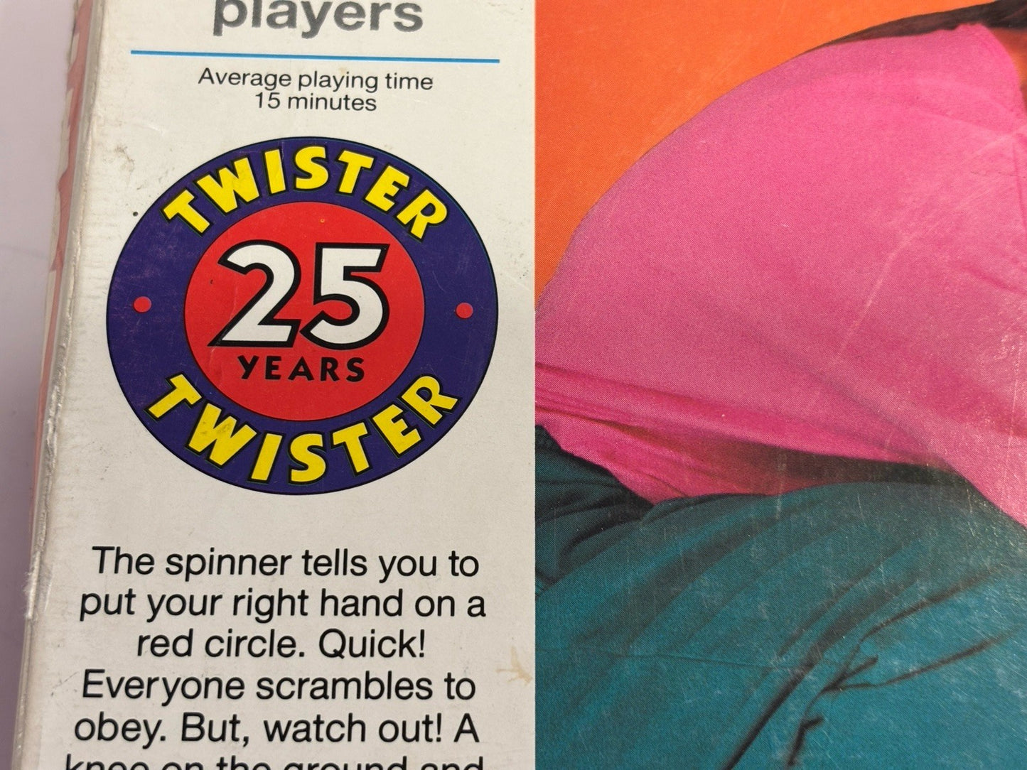 Twister Game 25th Anniversary Edition 1993, MB Games Vintage Retro