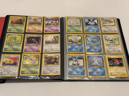 Pokemon Binder With 180x Cards inc 47x Jungle WOTC