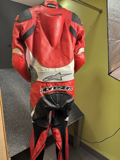 Alpinestars One Piece Leather Suit Size 42 (EUR 52)