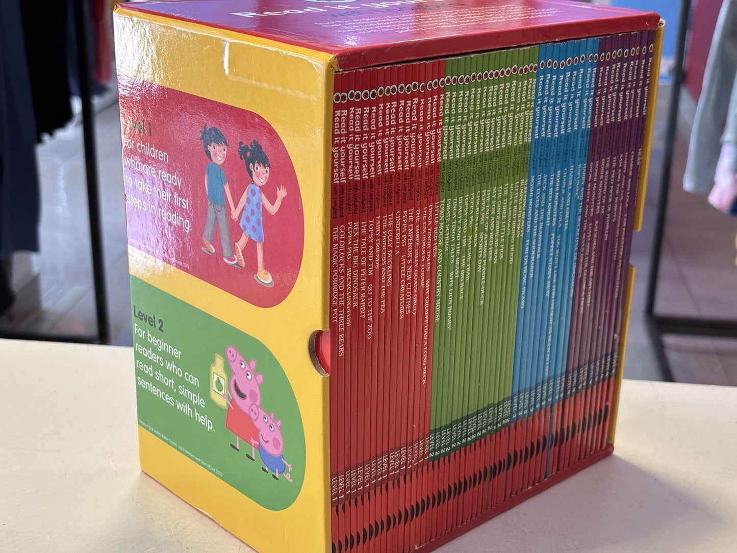 Read It Yourself With Ladybird (Level 1-4) Complete 50 Books Age 5-7 RRP £217.50