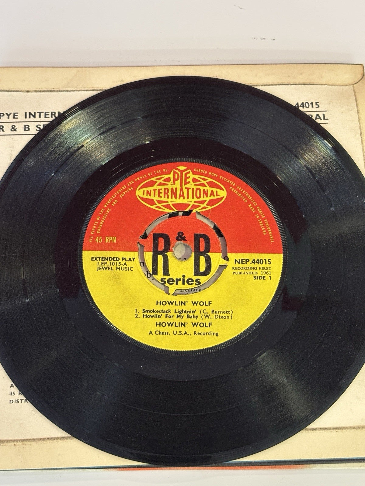 Howlin’ Wolf - Smokestack Lightning’ - Vinyl Record 7” Single