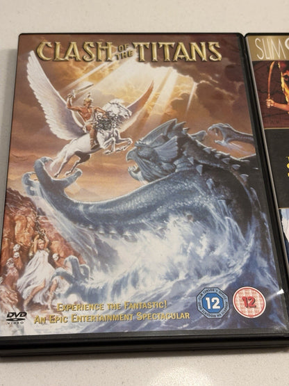 Sinbad Triple, Jason And The Argonauts, Clash Of The Titans Classic DVD’s.