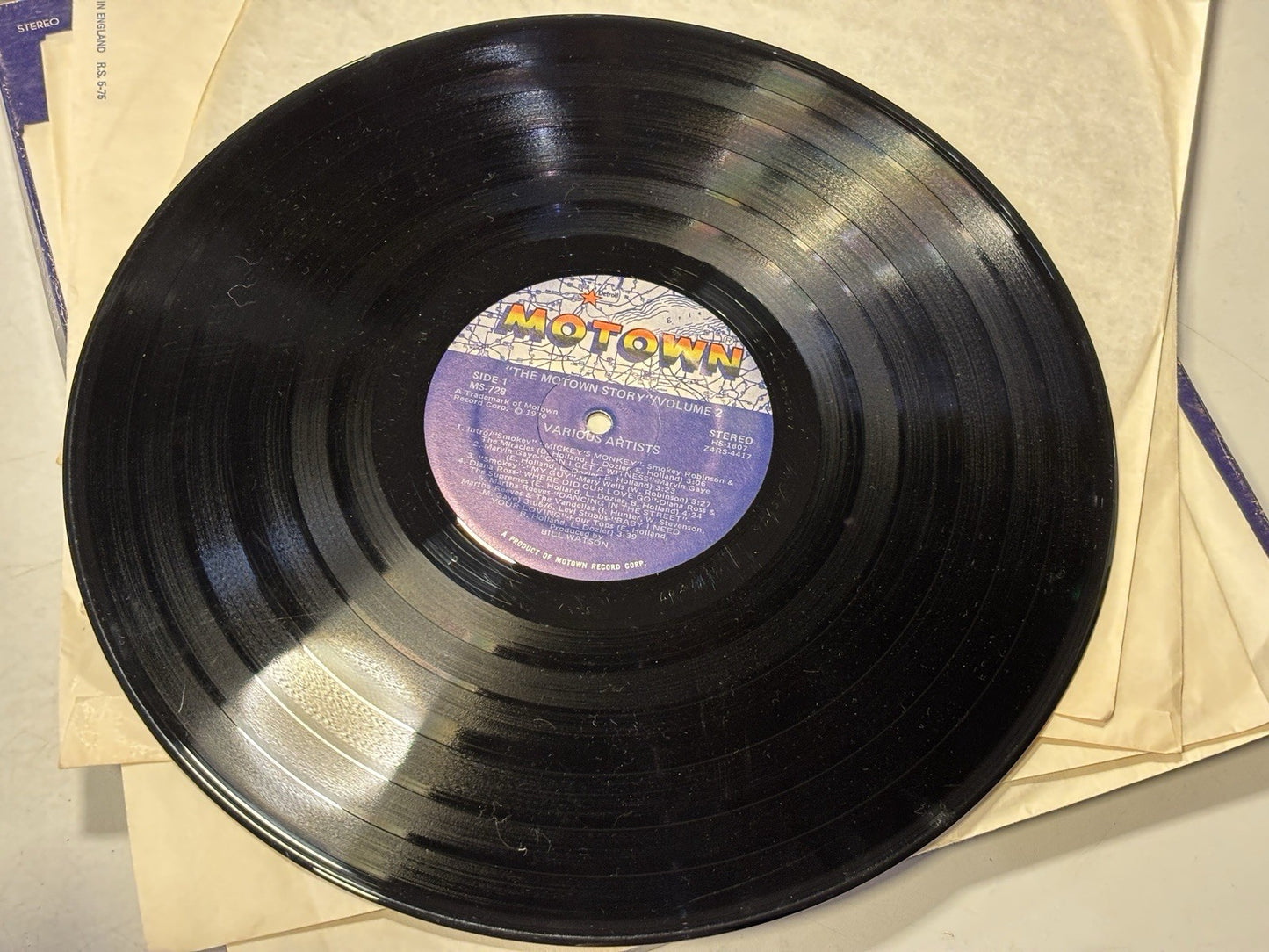 The Motown Story - 1970 Limited Edition 5 LP Vinyl Box Set Collection MS 5-726