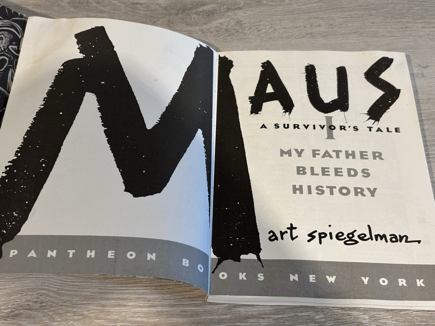 Maus A Survivor’s Tale: Vol. 1 by Art Spiegelman