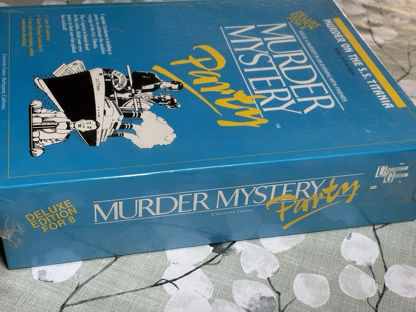 Murder Mystery Party Game - Murder on the S.S. Titania Deluxe Edition For 8