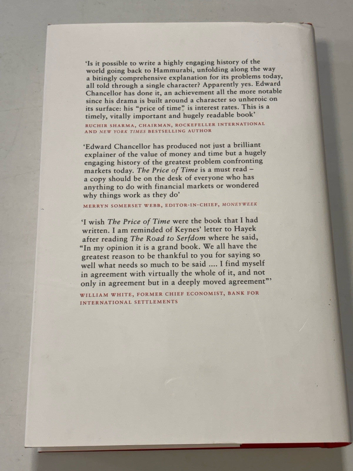 The Price of Time: The Real Story of Interest - Edward Chancellor