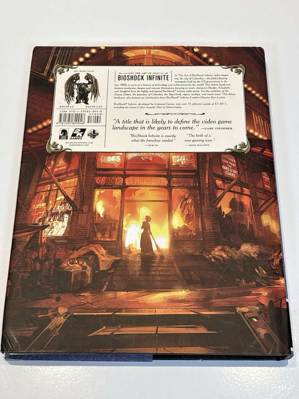 The Art Of Bioshock Infinite by Ken Levine (Hardcover, 2016)