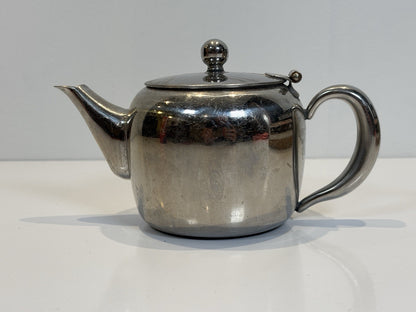 Stainless Steel Small Teapot, Vintage 18/8, One Cup