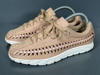 Nike Womens Mayfly Woven Suede 833802-200 Tan Peach Pink Uk 6.5