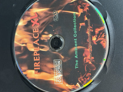 Fireplace XL DVD Soundtracks Real Fire Sounds Music The Ambient Collection