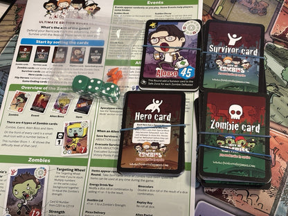 City Of Zombies Ultimate Edition  Educational Numeracy Board Game