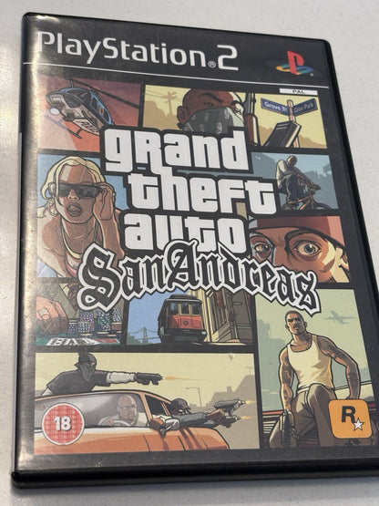 PS 2 GTA 3 and GTA Vice City Double Pack & San Andreas including original maps