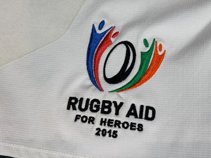 Andy Cole -  Hand Signed Shorts - RUGBY AID FOR HEROES 2015 Andrew Cole