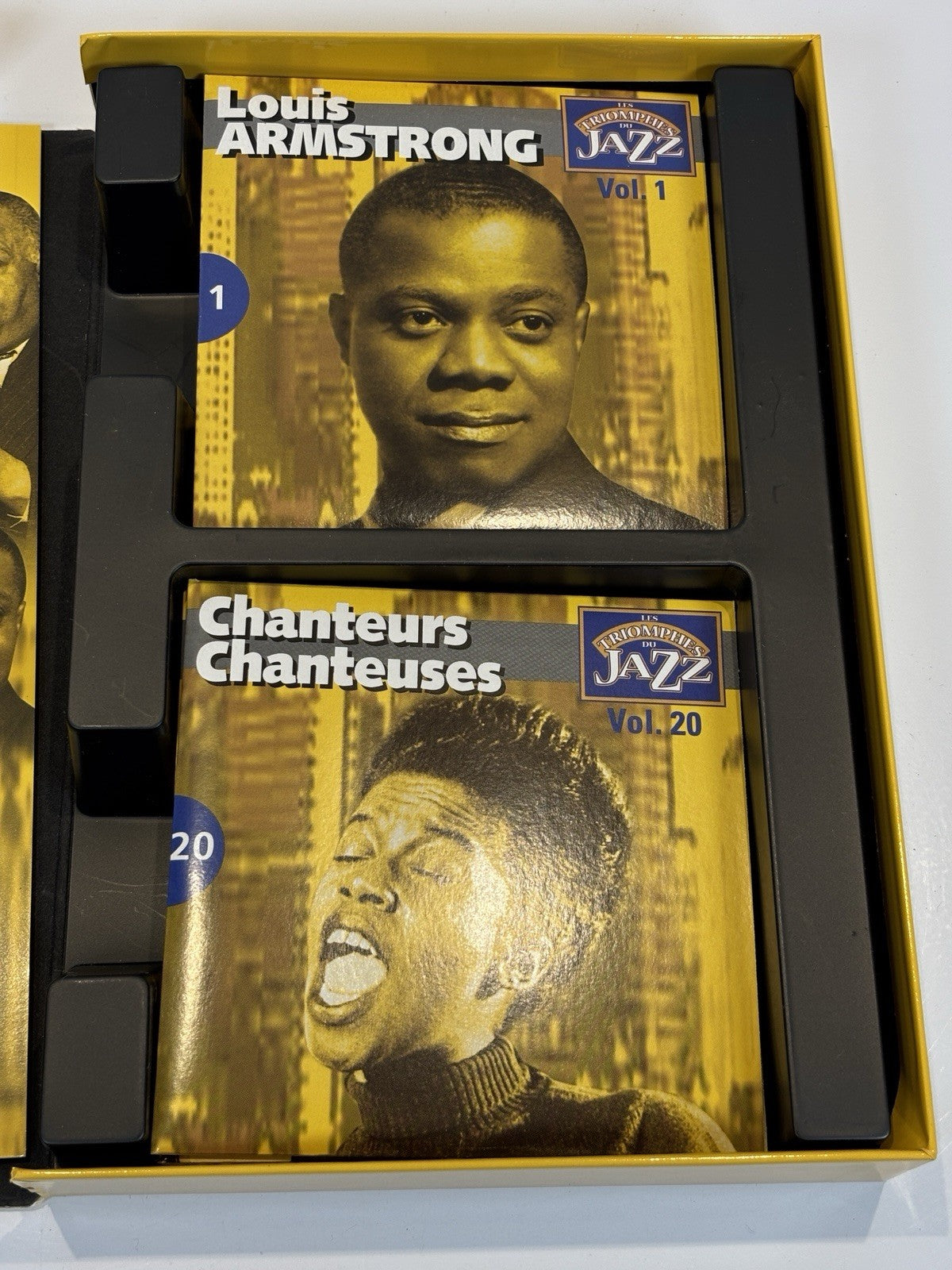 CD Album: les triomphes du jazz: coffret 20 cds édition limitée