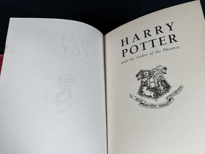Harry Potter And The Order Of The Phoenix First Edition Error 766 Pages & 2 ink