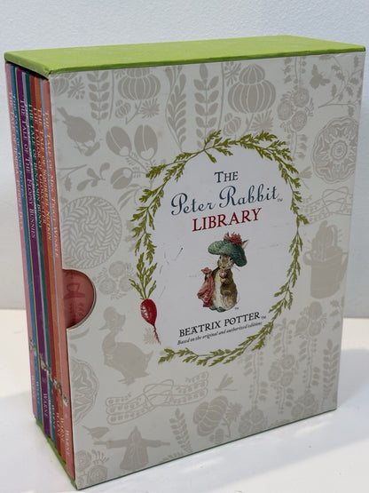 10 books box set - The Peter Rabbit Library - Beatrix Potter - F Warne & Co