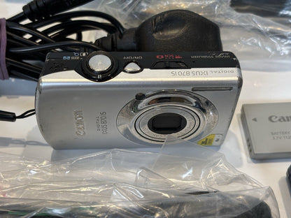 Canon IXUS 870 IS Digital Camera  Image Stabilizer 4x Zoom Great Condition